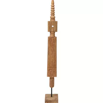 Предмет декоративный art (kare) коричневый 10x77x10 см.