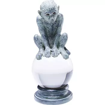Предмет декоративный monkey (kare) серый 11x26x11 см.
