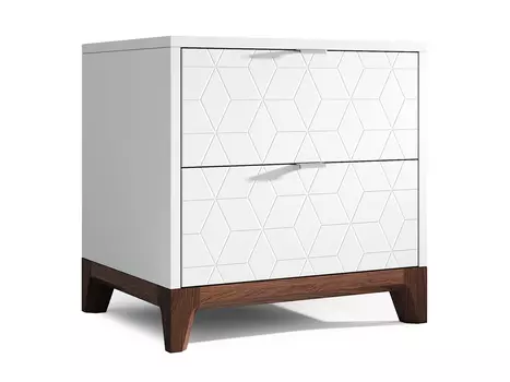 Прикроватная тумба case (the idea) белый 50x50x40 см.