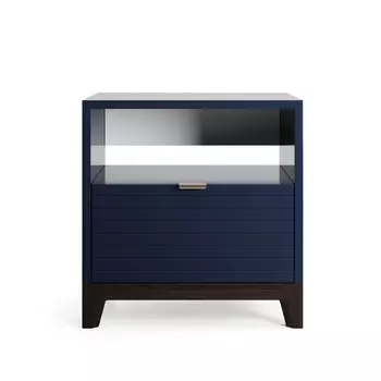 Прикроватная тумба case (the idea) синий 49x51x40 см.