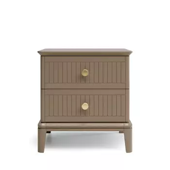 Прикроватная тумба cr001 (the idea) серый 48x51x44 см.