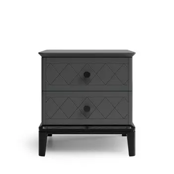 Прикроватная тумба cr001 (the idea) зеленый 48x51x44 см.