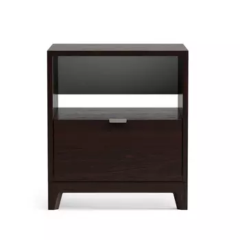 Прикроватная тумба cs006 (the idea) коричневый 49x56x40 см.