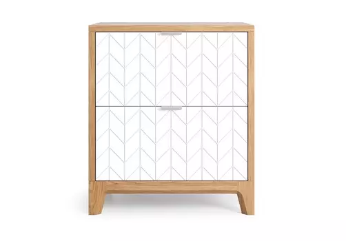 Прикроватная тумба cs010 (the idea) белый 49x56x40 см.