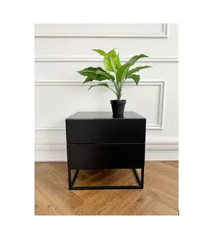 Прикроватная тумба (for miss) черный 50x48x40 см.