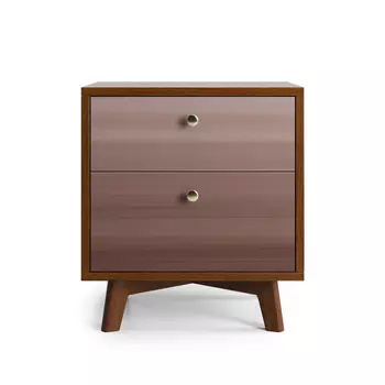 Прикроватная тумба france (the idea) коричневый 49x55x40 см.