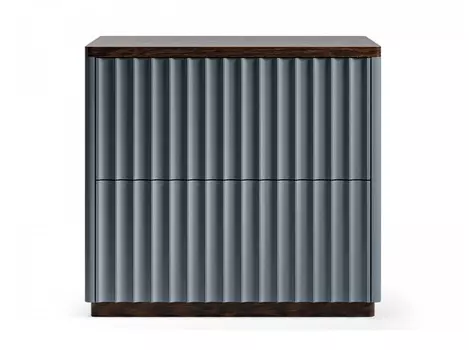 Прикроватная тумба на цоколе vr14 (the idea) серый 55x50x41 см.