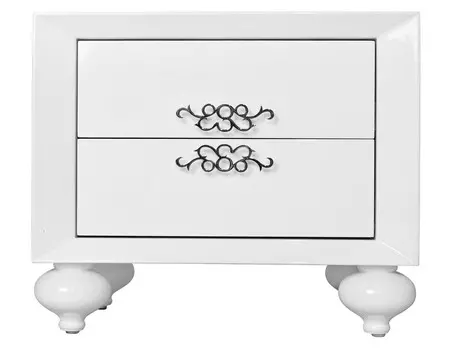 Прикроватная тумба palermo (fratelli barri) белый 56x47x40 см.