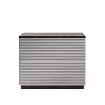 Прикроватная тумба hr9 (the idea) серый 55x44x41 см.