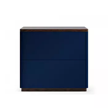 Прикроватная тумба (the idea) синий 55x50x41 см.