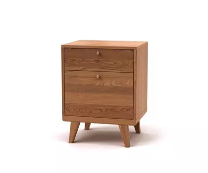 Прикроватная тумба thimon (the idea) бежевый 50x65x40 см.