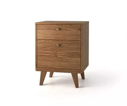 Прикроватная тумба thimon (the idea) коричневый 50x65x40 см.