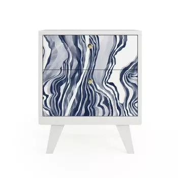 Прикроватная тумба thimon (the idea) синий 49x59x40 см.