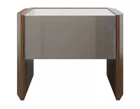 Прикроватная тумбочка avila (mod interiors) серый 55x42x40 см.