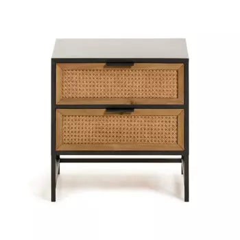 Прикроватная тумбочка kyoko (la forma) коричневый 50x51x38 см.