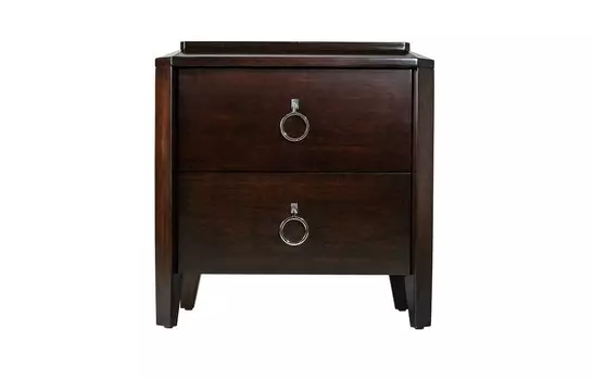 Прикроватная тумбочка mestre (fratelli barri) коричневый 63.0x65x45.0 см.