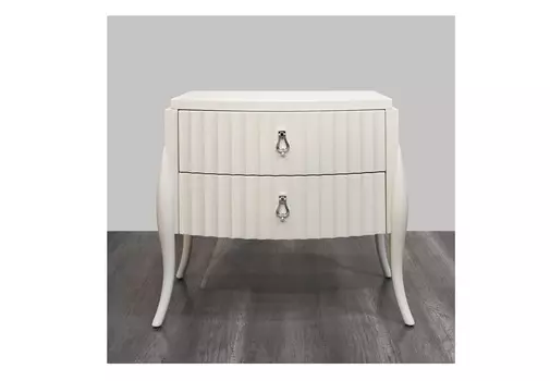 Прикроватная тумбочка rimini (fratelli barri) белый 74x63x44 см.