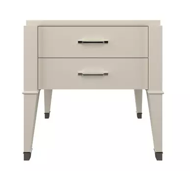 Прикроватная тумбочка salerno (fratelli barri) белый 65x65x45 см.