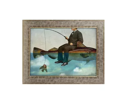 Принт на холсте в раме aya (to4rooms) мультиколор 50x40x3 см.