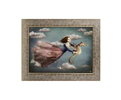 Принт на холсте в раме sarahi (to4rooms) мультиколор 50x40x3 см.