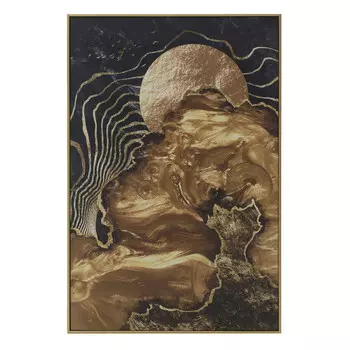 Принт на подрамнике efrain (to4rooms) золотой 60.0x90.0x4.0 см.