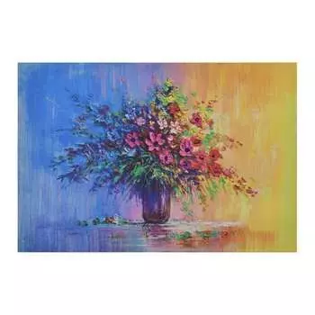 Принт на подрамнике flavor (to4rooms) синий 100x70x3 см.