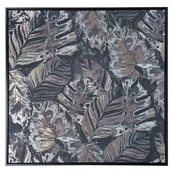 Принт в раме overrated (to4rooms) черный 80x80x4 см.