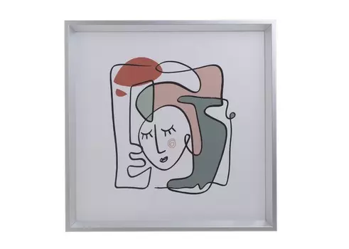 Принт в раме tarbes (to4rooms) мультиколор 50x50x3 см.