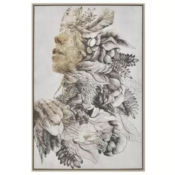 Принт в раме unknown (to4rooms) золотой 60x90x4 см.