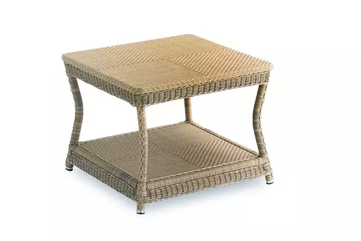 Приставной стол casablanca (point) белый 70x55x70 см.