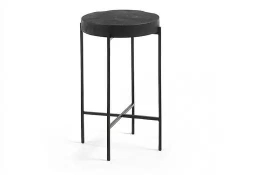 Приставной стол existance (la forma) черный 50 см.