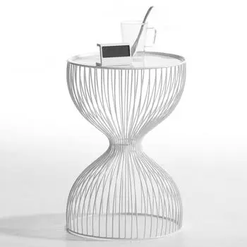 Приставной столик copacabana janik (laredoute) белый 50 см.