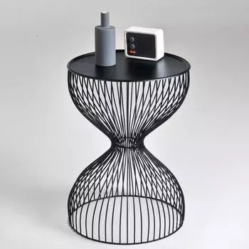 Приставной столик copacabana janik (laredoute) черный 50 см.