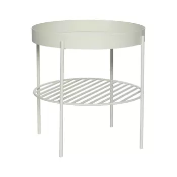 Приставной столик ele (hubsch) серый 45.0 см.