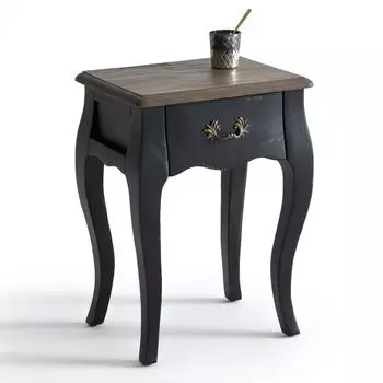 Приставной столик janel (laredoute) черный 40x55x30 см.