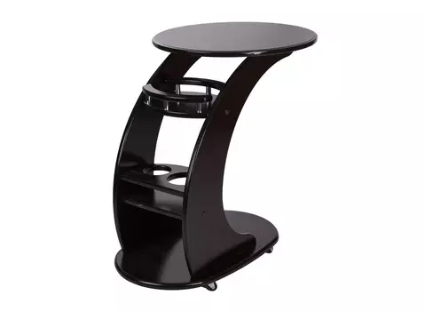 Приставной столик люкс (leset) коричневый 73x67x50 см.