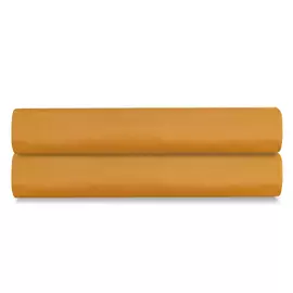 Простыня на резинке wild (tkano) оранжевый 180x200x30 см.