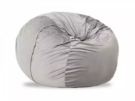 Пуф amalfi (ogogo) серый 80 см.