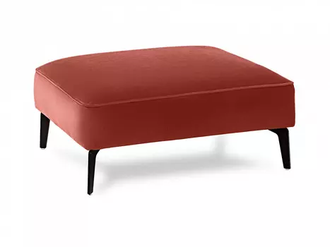 Пуф amsterdam (ogogo) розовый 80x37x65 см.