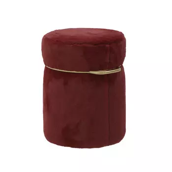 Пуф anduinn (to4rooms) красный 44.0 см.