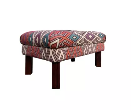 Пуф арлекин с прямыми ножками (benin) мультиколор 60.0x30.0x40.0 см.