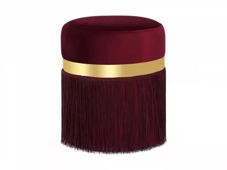 Пуф arwen (ogogo) красный 40 см.