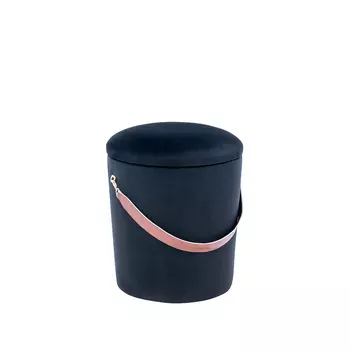 Пуф бакет (leset) черный 45 см.