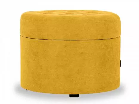 Пуф barrel (ogogo) желтый 45 см.