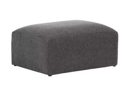 Пуф blok (la forma) серый 90x41x70 см.