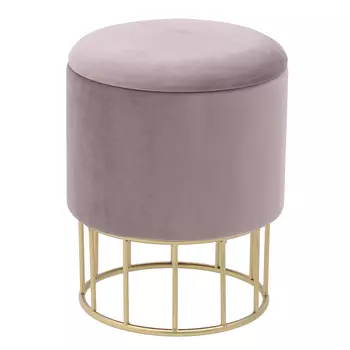 Пуф-бокс juliane (to4rooms) розовый 44.0 см.