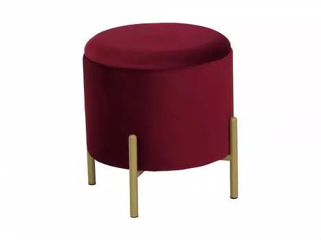 Пуф cache (ogogo) красный 40 см.