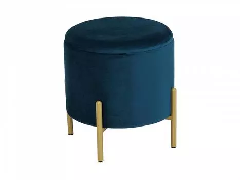 Пуф cache (ogogo) синий 40 см.