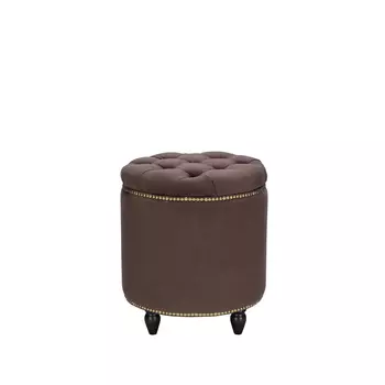 Пуф classic-02 (leset) коричневый 43 см.