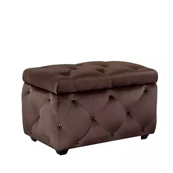 Пуф classic-е64 (leset) коричневый 64x40x40 см.